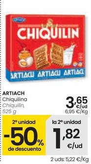 Oferta de Artiach - Chiquilin por 3,65€ en Eroski