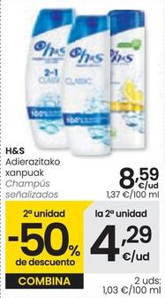 Oferta de H&s - Champus por 8,59€ en Eroski