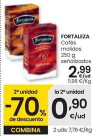 Oferta de Fortaleza - Cafés Molidos por 2,99€ en Eroski