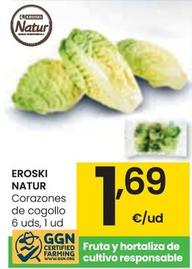 Oferta de Eroski Natur - Corazones De Cogollo por 1,69€ en Eroski