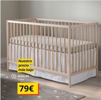 Oferta de Sniglar - Cuna por 79€ en IKEA