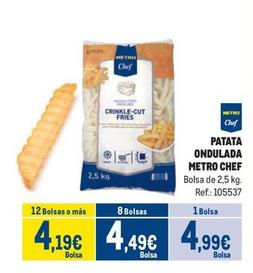 Oferta de Makro - Patata Ondulada por 4,99€ en Makro