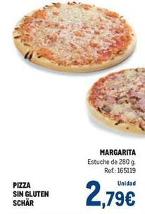 Oferta de Schär - Pizza Sin Gluten por 2,79€ en Makro