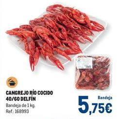 Oferta de Cangrejo Río Cocido por 5,75€ en Makro