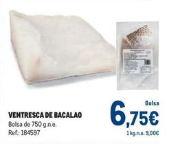 Oferta de Makro - Ventresca De Bacalao por 6,75€ en Makro