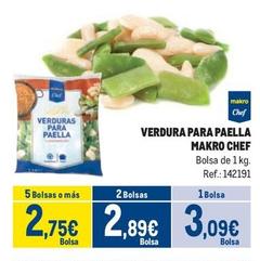 Oferta de Makro - Verdura Para Paella por 3,09€ en Makro