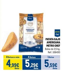 Oferta de Makro - Patata Gajo Americana por 5,59€ en Makro
