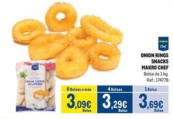 Oferta de Makro - Onion Rings Snacks por 3,69€ en Makro