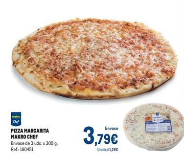 Oferta de Makro - Pizza Margarita por 3,79€ en Makro