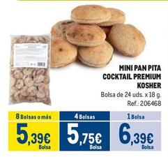 Oferta de Makro - Mini Pan Pita Cocktail Premium Kosher por 6,39€ en Makro