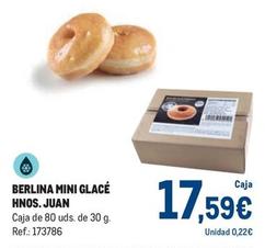Oferta de Makro - Berlina Mini Glacé Hnos. Juan por 17,59€ en Makro