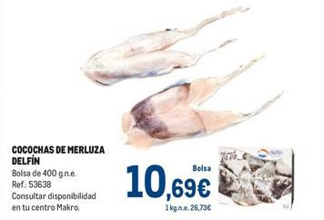 Oferta de Delfín - Cocochas De Merluza por 10,69€ en Makro
