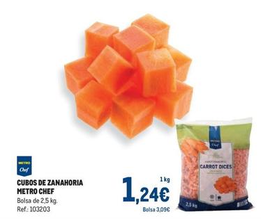 Oferta de Makro - Cubos De Zanahoria por 1,24€ en Makro