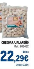 Oferta de Cheddar/jalapeño por 22,29€ en Makro