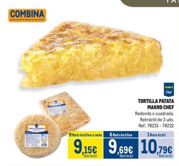 Oferta de Makro - Tortilla Patata por 10,79€ en Makro