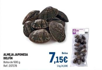 Oferta de Delfín - Almeja Japonesa por 7,15€ en Makro