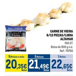 Oferta de Altamar - Carne De Vieira por 22,65€ en Makro