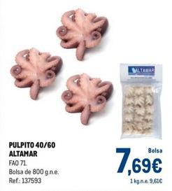 Oferta de Altamar - Pulpito 40/60 por 7,69€ en Makro
