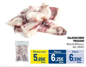 Oferta de Makro - Calamar Indio Troceado por 6,59€ en Makro