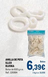 Oferta de Kloska - Anilla De Pota Illex por 6,39€ en Makro