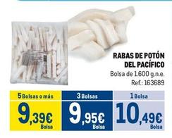 Oferta de Rabas De Potón Del Pacífico por 10,49€ en Makro