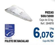 Oferta de Makro - Filete De Bacalao por 6,07€ en Makro