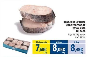 Oferta de Rodaja De Merluza Cabo por 8,49€ en Makro