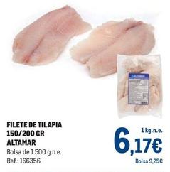 Oferta de Altamar - Filete De Tilapia por 6,17€ en Makro