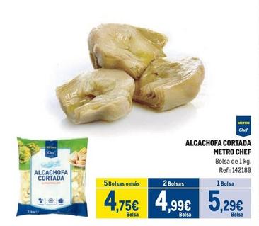 Oferta de Metro Chef - Alcachofa Cortada por 5,29€ en Makro