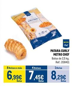 Oferta de Metro Chef - Patara Curly por 8,29€ en Makro