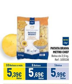 Oferta de Metro Chef - Patata Brava por 5,99€ en Makro