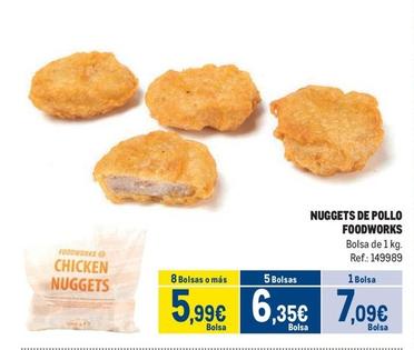 Oferta de Foodworks - Nuggets De Pollo  por 7,09€ en Makro
