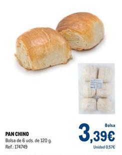 Oferta de Pan Chino por 3,39€ en Makro