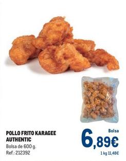 Oferta de Pollo Frito Karagee Authentic por 6,89€ en Makro