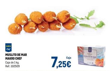 Oferta de Makro Chef - Muslito De Mar por 7,25€ en Makro