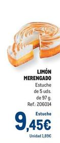 Oferta de Pasquier - Tartaletas Symphonie Limón Merengado por 9,45€ en Makro