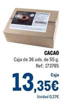 Oferta de  Hnos. Juan - Berlina Cacao por 13,35€ en Makro