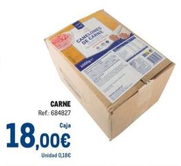 Oferta de Carne por 18€ en Makro