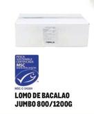 Oferta de Makro - Lomo De Bacalao Jumbo 800/1200g por 11,41€ en Makro