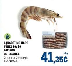 Oferta de Langostino Tigre Tunes por 41,35€ en Makro