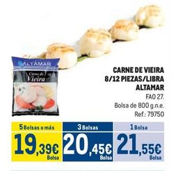 Oferta de Altamar - Carne De Vieira por 21,55€ en Makro
