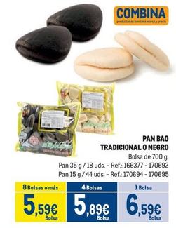 Oferta de Makro - Pan Bao Tradicional / Negro por 6,59€ en Makro