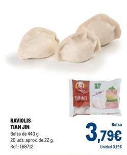 Oferta de Makro - Raviolis Tian Jin por 3,79€ en Makro