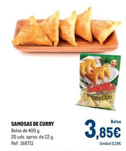 Oferta de Meng Fu S.H.L. - Samosas De Curry por 3,85€ en Makro