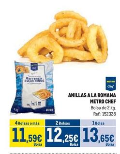 Oferta de Metro Chef - Anillas A La Romana por 13,65€ en Makro