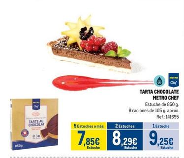 Oferta de Makro - Tarta Chocolate por 9,25€ en Makro