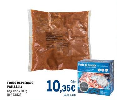 Oferta de Paellalia - Fondo De Pescado por 10,35€ en Makro