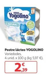 Oferta de Postres lácteos por 2,39€ en Alcampo