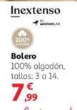 Oferta de Inextenso - Bolero por 7,99€ en Alcampo