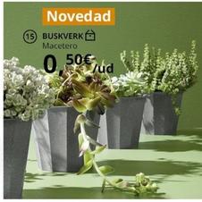 Oferta de Buskverk Macetero por 0,5€ en IKEA